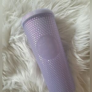 Light purple studded starbucks tumbler